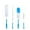 bleu, variante sur Ensemble de Brosses de Nettoyage pour Bouteilles et Bouilloires - Ensemble de Brosses à Long Manche pour Cols Étroits et Becs – Outil de Nettoyage de Cuisine 4 Pcs pour Tasse Bouteille Thé Sports