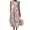 Z1#Pink1329, variant on Puliio Summer Dresses for Women Sleeveless Round Neck Floral Print Loose Midi Casual Dress