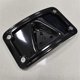 thumbnail image 2 of Black Curved Laydown License Plate Bracket for Harley Fat Bob Super Glide Dyna, 2 of 5
