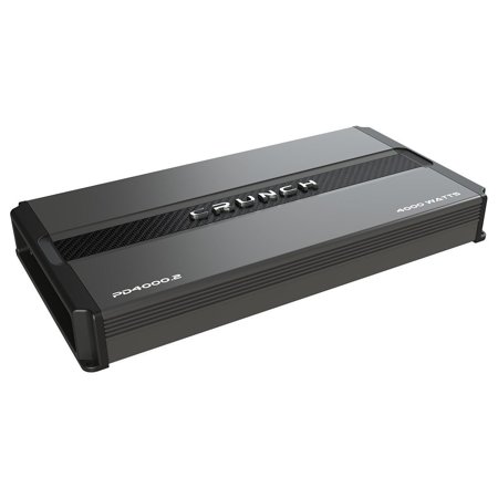 Crunch Pd 4000.2 Pro Power Power Drive 2-channel Bridgeable Class AB Amp (Pro Power, 4,000 Watts (Best 1 Watt Tube Amp)