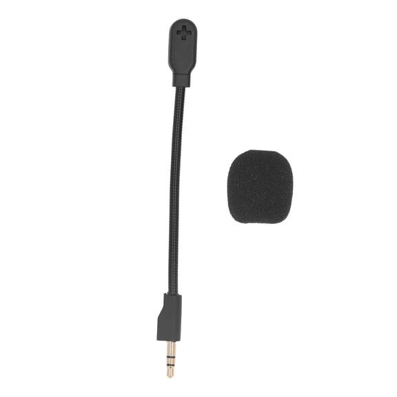 Sorven Wireless Headset Mic ReplacementDetachable Game Microphone, Replacement Game Mic Noise Cancelling 3.5mm Gold Plated Plug for Wireless Gaming Headset
