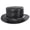 Black, variant on John Bull Leather Top Hat - L - Black