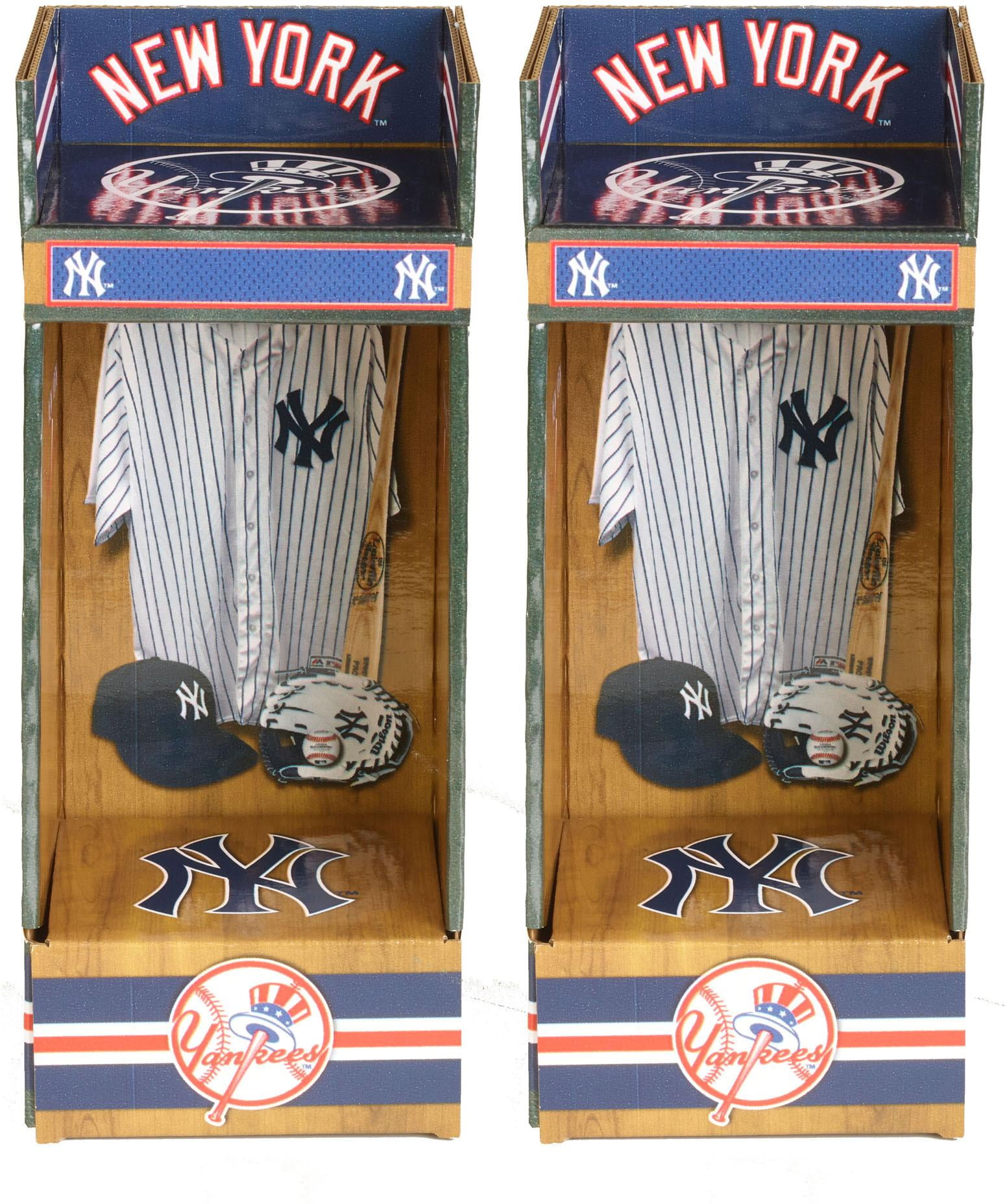 New York Yankees Corrugated Linerboard Mini Sports Locker 2-Pack - LockerSource