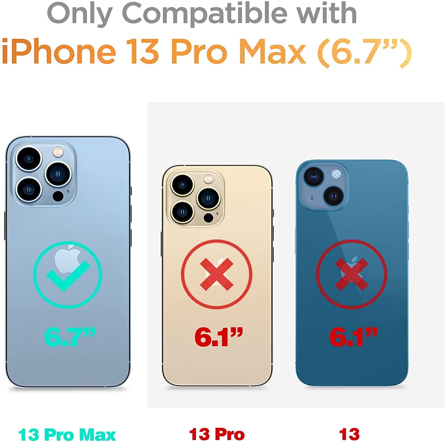 Funda de Silicona Case IPHONE 13 PRO-MAX - 9 Colores (MG920) - IMEGA