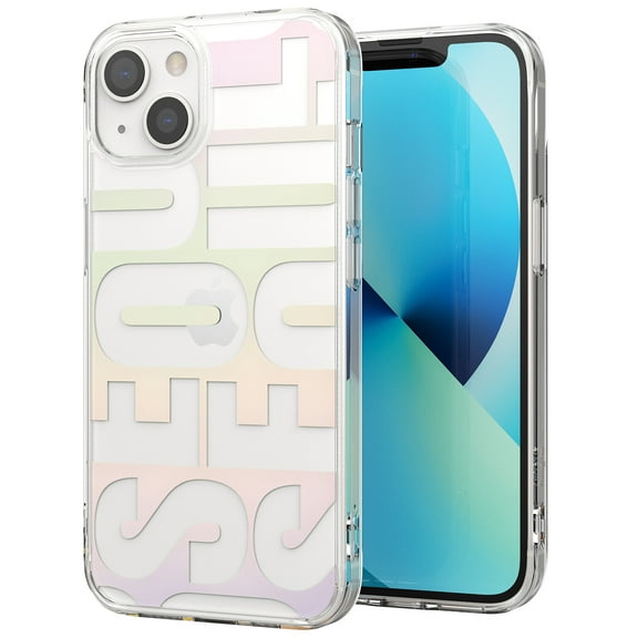 Ringke Fusion Design Case Compatible with iPhone 13, Designed PC Back TPU Bumper Drop Protection Phone Cover - Seoul