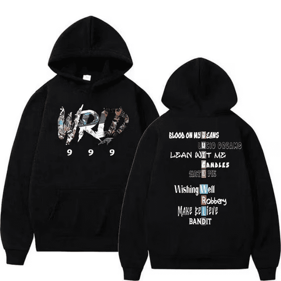FGRSGHACVN Juice Hoodie Wrld Casual hooded rapper sweatshirt Ivan Cornejo Merch Hoodie