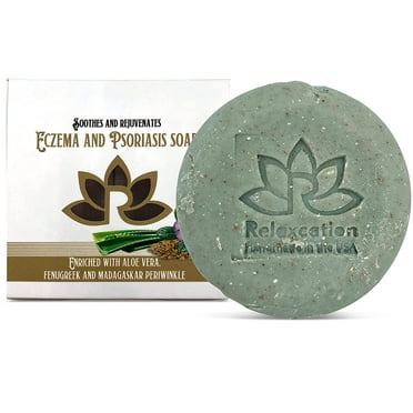Eczema and Psoriasis Soap Bar Natural Cold Process Soap Handmade in USA Natural and Safe by Relaxcation