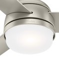 thumbnail image 5 of Restored Hunter Fan 48 inch Contemporary Matte Nickel Ceiling Fan with Light Kit and Remote Control (Refurbished), 5 of 8