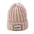 thumbnail image 1 of Ensemble Bonnet en Laine Mode Femme Hiver Tricoté Col Épais Chaud avec Cache-Oreilles, 1 of 4