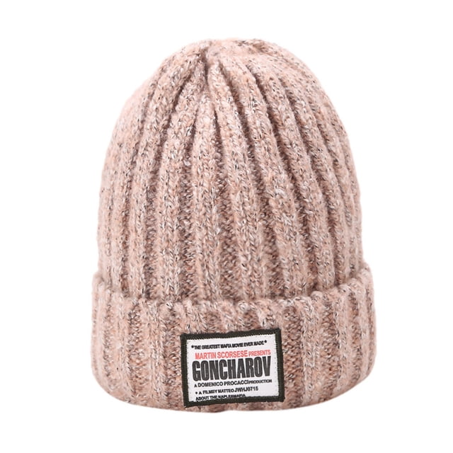 Ensemble Bonnet en Laine Mode Femme Hiver Tricoté Col Épais Chaud avec Cache-Oreilles