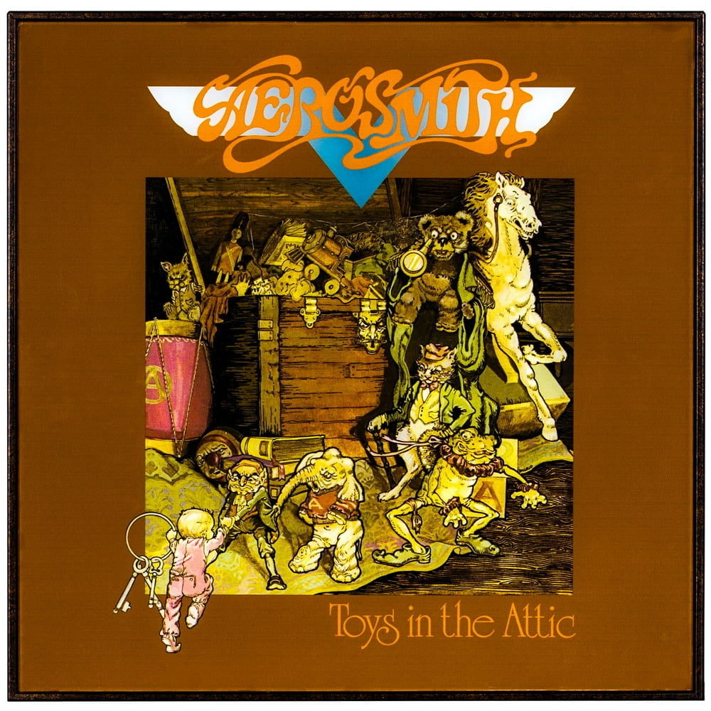 Aerosmith "Toys in the Attic" Framed Album Cover