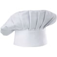 thumbnail image 1 of 5 Pcs Chapeau de Chef Blanc Adulte Réglable Boulanger Cuisine Chef Casquette pour Adulte / Enfants, 1 of 5