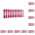 thumbnail image 1 of Uñas postizas Qarigey 24 piezas en Rosa roja, 1 of 6
