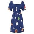 thumbnail image 5 of Miss Frizzle Space Sleeveless Dress party dresses women luxury evening dresses for women 2024, 5 of 6