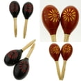 thumbnail image 4 of 1 Par de Martillo de Arena de Maracas Sonajeros Instrumento de Percusión - Negro Baoblaze Martillo de arena de madera Huevo, 4 of 8