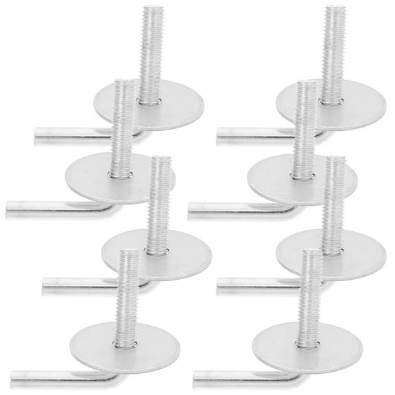 Zehuanyu 8 Pcs Small Screws Electric Fan Accessories Floor-standing Base Silver