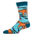 thumbnail image 3 of OoohYeah Men's Funny Novelty Crew Socks, Tigerism, Crazy Cool Fashion Socks, 3 of 4