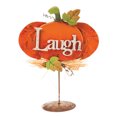 thumbnail image 4 of Live Laugh Love Metal Pumpkin Table Decorations Set of 3, 4 of 4