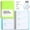 Light Green, variant on Password Book with Individual Alphabetical Tabs, 4.3"x5.7" Small Password Notebook, Spiral Password Keeper, Internet Address and Password Organizer, Password Logbook for Home Office, Sky Blue