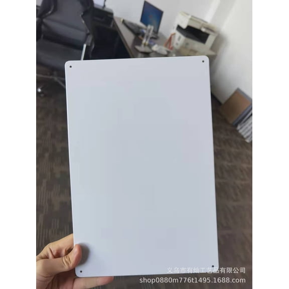 Blank Metal Sign Sheet for Crafting, Metal Board, Metal Blank Sign for Custom Projects and Metal Art