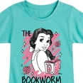 thumbnail image 3 of Disney Princess - Belle The Bookworm - Toddler & Youth Girls Short Sleeve Graphic T-Shirt, 3 of 5