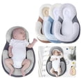 thumbnail image 1 of Infant Anti Rollover Mattress Pillow Baby Anti-eccentric Head Pillow, 1 of 3