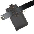 thumbnail image 4 of Moocorvic Clearance Leather Retro Mobile Phone Bag Outdoor Sports Men's Bag Wear Belt Mobile Phone Pocket, 4 of 7