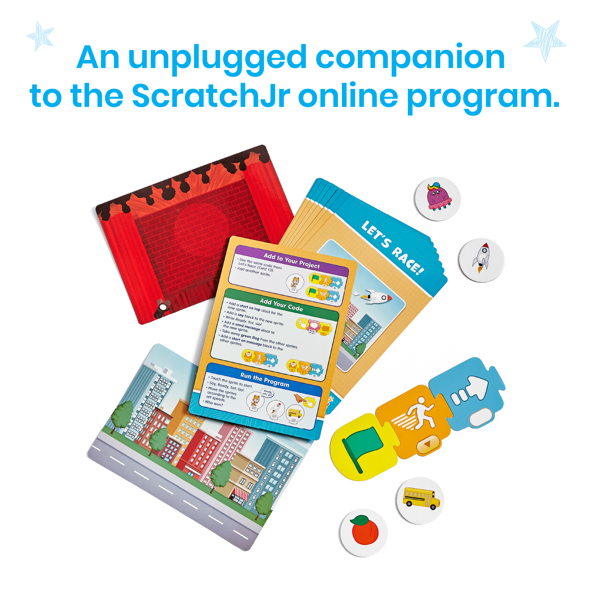 hand2mind Block-Based Coding Student Activity Set for ScratchJr