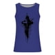 thumbnail image 3 of Tanques para Hombre para el Verano Solto Chaleco Impresión Deportivo Cuello Redondo, Casual, 3 of 3