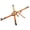 Orange, variant on Laptop Stand For Desk, Foldable Aluminum Alloy Magnetic Computer Riser, Ergonomic 8-Level Laptop Height Travel Adjustable