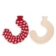 thumbnail image 1 of Bolsa de agua caliente en forma de U, suave, de 1 l, para inyectar agua en el cuello y el hombro, con funda suave para viajes, fondo rojo, corazón blanco., 1 of 14