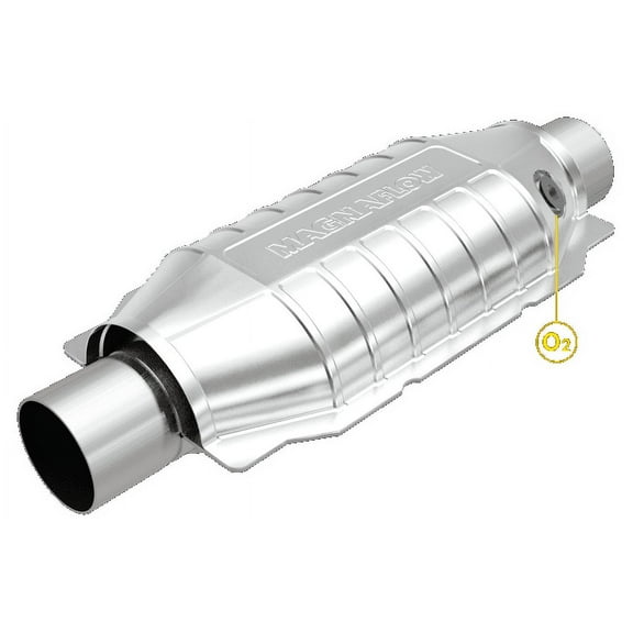 MagnaFlow Conv Univ 2.5 Single O2 Boss