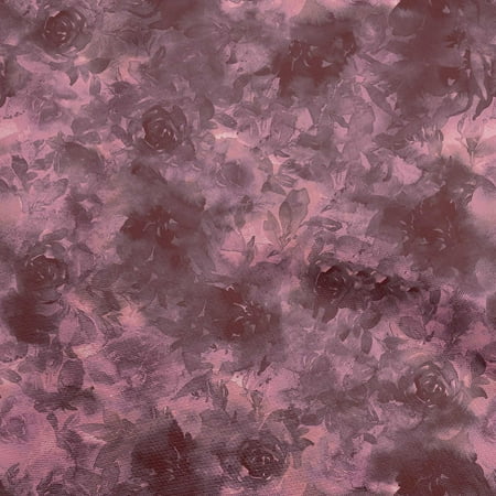 

oneOone Cotton Poplin Dark Magenta Fabric Abstract Floral Dress Material Fabric Print Fabric By The Yard 42 Inch Wide-1ra