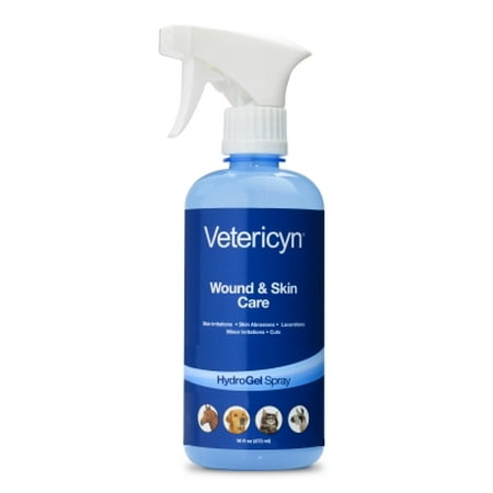 Vetericyn Plus - All Animal Hydrogel Wound & Skin Care Spray - 16 oz.