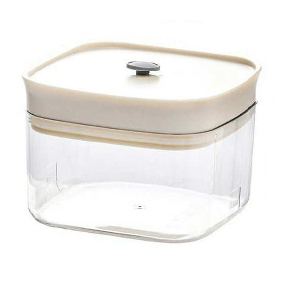 Food-Grade Transparent Cereal Storage Jar with Airtight Seal, Insect-Proof Kitchen Container for Grains, Nuts, Noodles, 1-Pack Durable Pantry Organizer