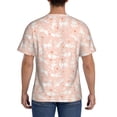 thumbnail image 3 of Bixox Men's Cute Poodle Dog Printed Short Sleeve Skinny Athletic T-Shirt, 3 of 6