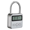 thumbnail image 1 of Pantalla LCD Multifunción Sunnimix Electronic Time Metal Timer Lock Adult Habit Argent Bloqueo de temporizador, 1 of 6