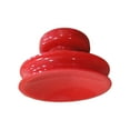 thumbnail image 1 of lionlar Singing Bowl Lifting Handle Attachment Easy to Use Compact Sound Bowl Suction Cup Strong Grip for Home Support Red, 1 of 9