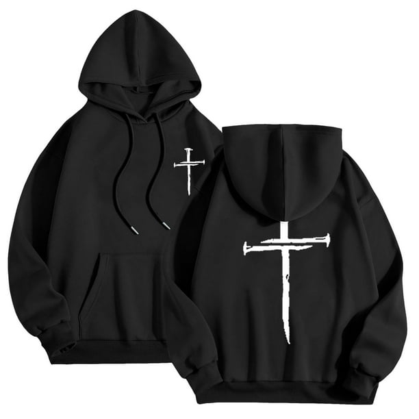 WILLBEST Sudaderas Navideñas para Hombre, Moda De Ocio, Impresión Digital 3D, Suéter con Capucha De Manga Larga Grande