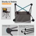 thumbnail image 4 of MOONORAH Camping Chair, Folding Portable Camping Chairs, Lightweight Compact Folding Chair Mesh for Outdoor Camp Travel Beach Picnic Festival Hikin with Side Pocket, Storage Bag, Brown, 4 of 8