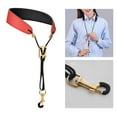 thumbnail image 4 of facefd Saxophone Neck Strap Padded Comfortable for Soprano Saxophone Bass Clarinet Red, 4 of 8