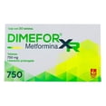 thumbnail image 1 of Dimefor XR 750 mg 30 tabletas de liberación prolongada, 1 of 2