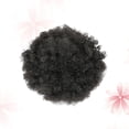 thumbnail image 2 of EeaseMX Afroamericano Afro Corto Kinky Curly Wrap Drawstring Puff Ponytail Bun Extension para Niñas Mujeres, 2 of 7
