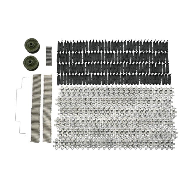 Cadena RC 1:16 Escala perfke Clawler accesorios de juguete para vehículos rastreados