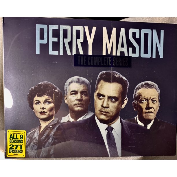 Perry Mason Seasons 19 Box Set 72 DVD