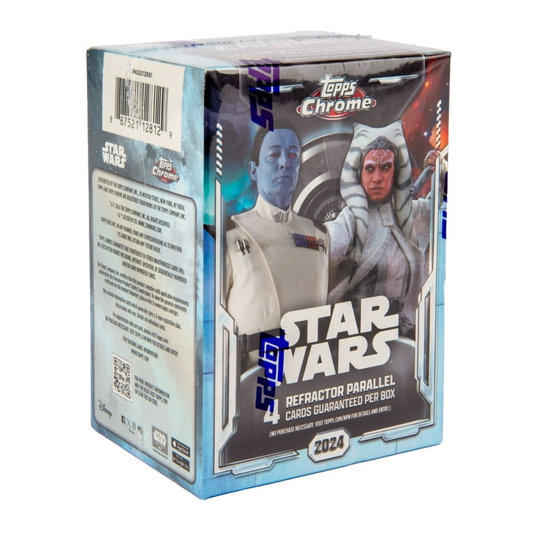 2024 Topps Trading Cards Star Wars Chrome Blaster Box Walmart