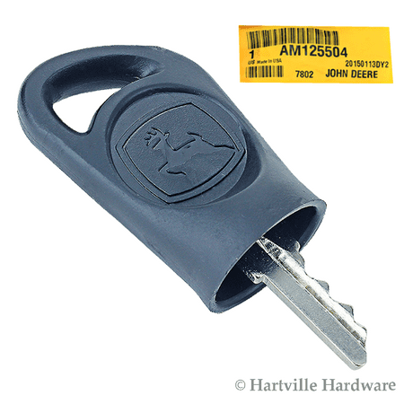 John Deere Key - John Deere Original Equipment Key #AM125504