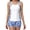 #1, variant on Tankini Swimsuit for Women Floral Modest Two Piece Bathing Suit Scoop Neck Tummy Control Swim Tank Top with Boy Shorts and Padded