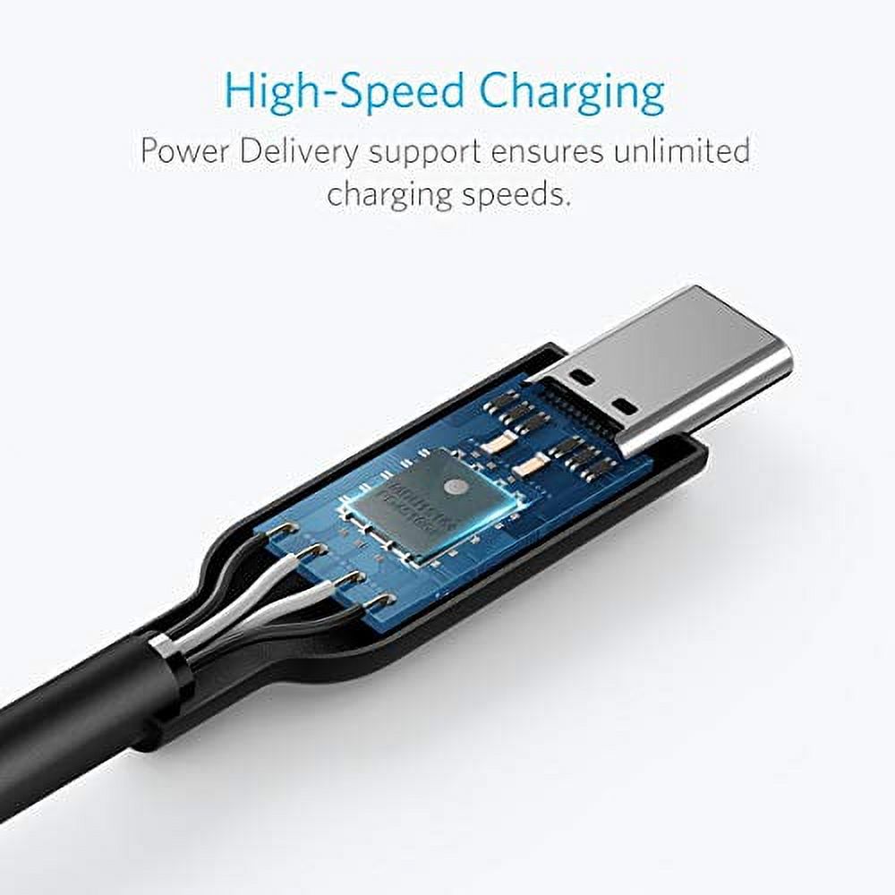 Anker Powerline II USB-C to USB-C 3.1 Gen 2 Cable (3ft) with Power Delivery - image 3 of 3