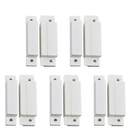MC-31 Door Window Surface-Mount Contact Sensor Alarm Reed Switch White Pack of 5